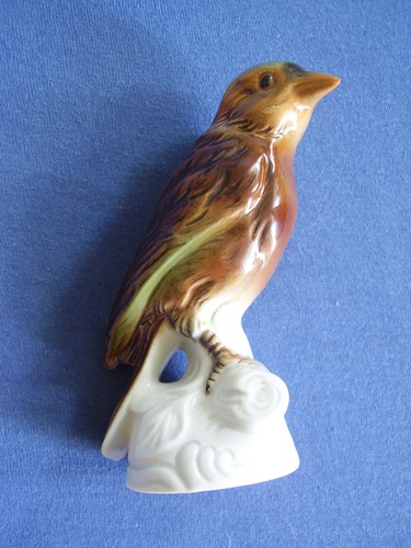 Porzellan figur buchfink - porzellan,