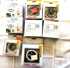 8 x Deckenstrahler-Einbaurahmen  -Einbauleuchten für MR 16  /  # 1512