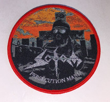Sodom Persecution Mania Patch Aufnäher 3074 ca. D 10 cm Vintage Kutte Slayer