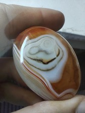 Streifenachat mit trollface - xl,