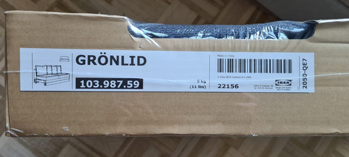 Ikea grönlid bezug für 2er - bezug,
