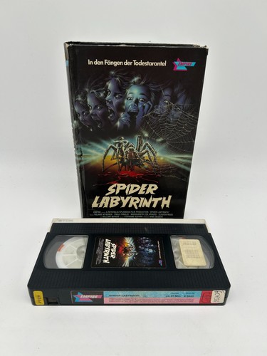 Spider labyrinth vhs - labyrinth,