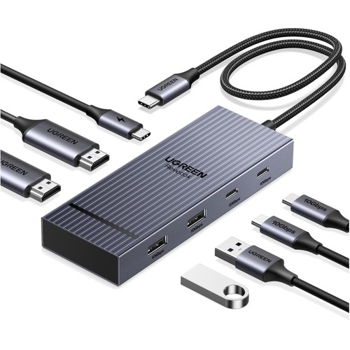 Usb hub ports dual 4k - c,