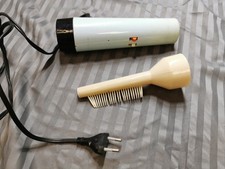 Vintage Fön, DDR Haar Fön, Funktioniert, mit Heiße und Kälte Luft ohne Packung