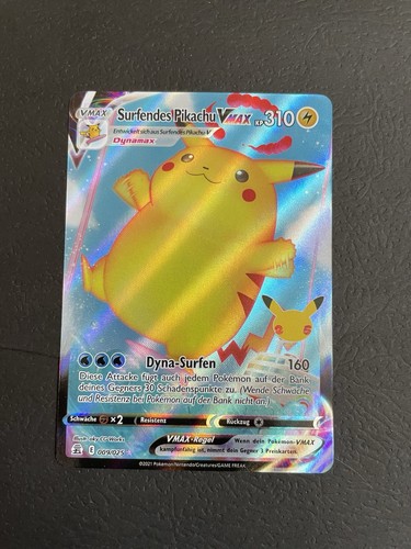 Pokemon surfendes pikachu vmax - pokemon,