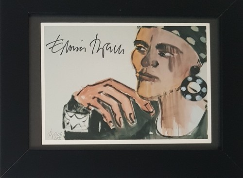 Elvira bach handsigniert - handsigniert, &