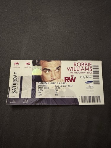 Robbie williams wembley - williams,