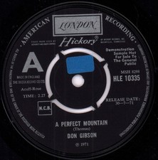 Don Gibson A Perfect Mountain