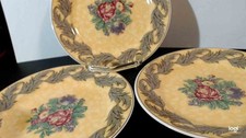 3 x Brotteller  Rosenthal Bloomsbury Nina Campbell Pearl China 17cm (2)