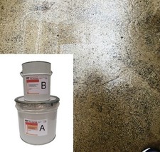 3 KG transparent Designboden Boden-Farbe Beton-Optik Estrich-Look Abdichtung