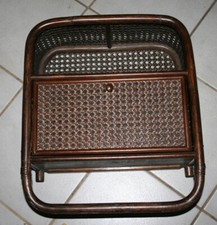 Wandregal Bücherregal Hängeregal, Bad-WC Regal CD DVD  Rattan 