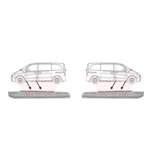 Set schweller links rechts - schweller,