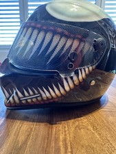 Herren Motorradhelm aus