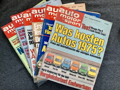 Auto motor und - auto, konvolut
