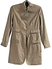 Brunello Cucinelli Mantel Damen Jacke Parka Gr. EU 38 Luxus Figurbetont NP800€