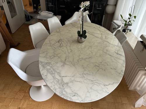 Knoll tulip table oval - knoll,