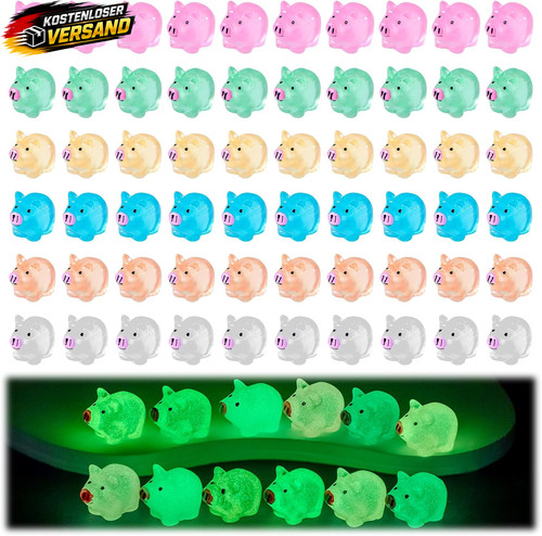 Miniatur leuchtende schwein - miniatur,