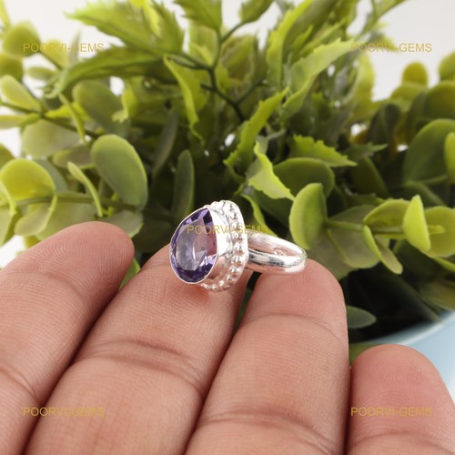 Iolite edelstein ring 925 - ring,