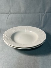 2x Suppenteller – Rosenthal Sanssouci Elfenbein – Ø 23,5 cm – wie neu