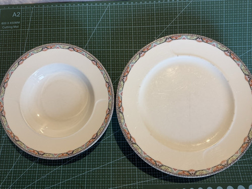 Friesland porzellan teller set - friesland,