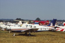 Dia G-BTNT Piper PA-28-151 Cherokee Warrior SchD 12.08.95 35mm gerahmt jst-N12-9