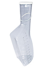 Urinflasche Männer glasklar