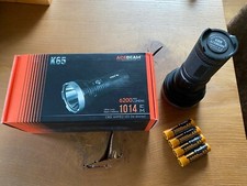 Acebeam K65 LED-Taschenlampe