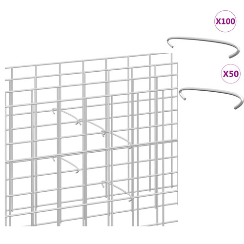 50x 100x gabionen - 50x,