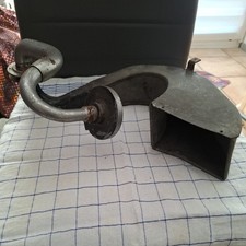    Grammophon  Tontrichter mit Tonarm und Schalldose, Sehr Alt   