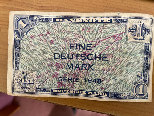 Deutsche mark serie 1948 in - deutsche,
