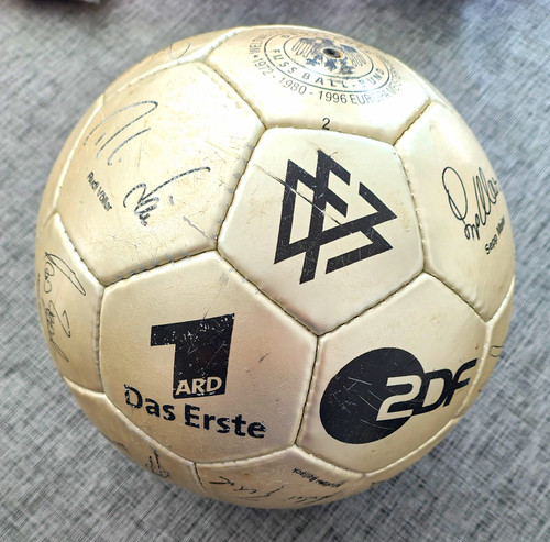 Dfb signierter fußball - dfb, mit