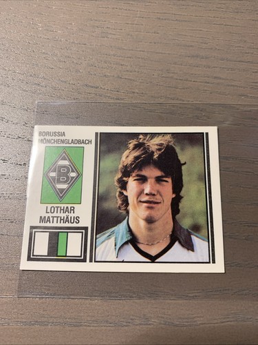 Lothar matthäus rookie panini - rookie,