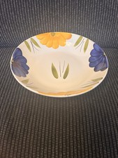 Maxam La Primula BLAU & GELB GÄNSEBLÜMCHEN SALAT/NUDELSCHALE 13"