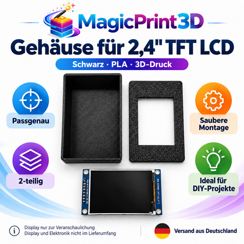 Zoll tft lcd gehäuse - 2,4,