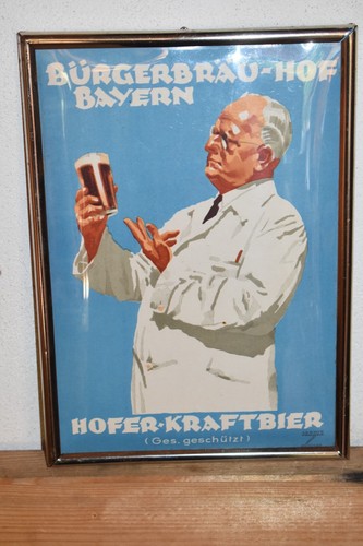 Altes reklameschild imoglas - altes, reklameschild/imoglas