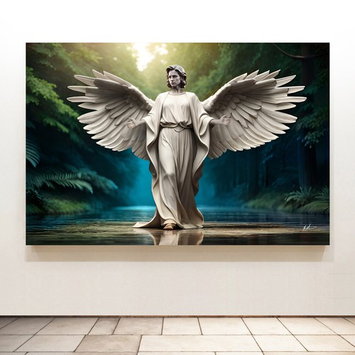 Leinwand bild engel wanddeko - leinwand,