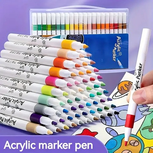 Acrylmarker set für stein - 48,