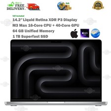 Apple MacBook Pro 14,2′′ Zoll M3 MAX 16C CPU 40C GPU 64GB Speicher RAM 1TB SSD Laptop