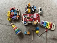 Holzspielzeug Set Gut Erhalten Ab 1 Jahr Babyspielzeug