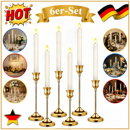 Vintage kerzenhalter set - vintage,