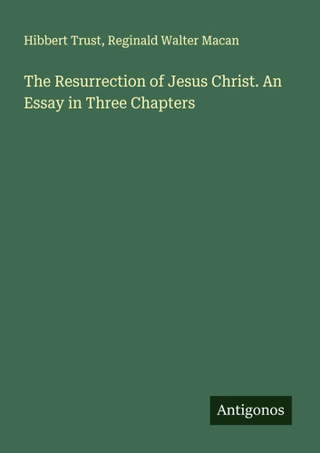 The resurrection jesus - of,