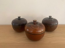 Melitta Friesland " Katengeschirr "  3 x Bratapfel Form  - 2. Wahl