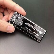 AMG Logo Emblem Aufkleber Affalterbach Mercedes Special Edition 8X3cm Schwarz