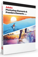 Adobe Photoshop & Premiere Elements 2025 DE WIN/MAC NEU 2 Benutzer für 3 Jahre