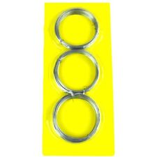 Eisendraht Set Eisen silber Draht 3x10m Bindedraht Wickeldraht Basteldraht rund