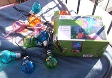 LED- Lichterkette  innen & außen bunt (Livarno home) nur einmal benutzt