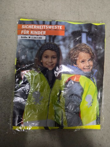 Sicherheitsweste für kinder - kinder, m