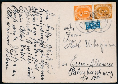 Bund 124 126 postkarte zd - mi,