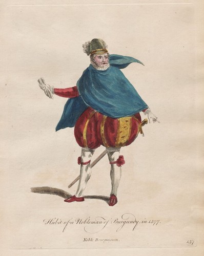 Renaissance nobleman burgundy - nobleman,