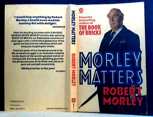 Morley matters a musing - a,